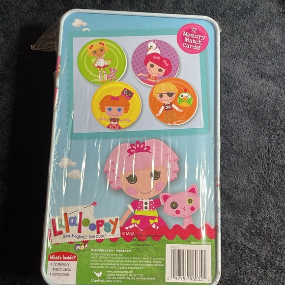 Lalaloopsy - Sew Magical! Sew Cute! Sew Sweet! Retro, 72 Card Memory Match Game. - Picture 3 of 13